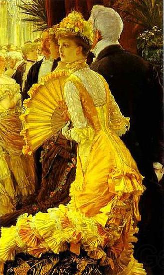 James Tissot The Ball Norge oil painting art